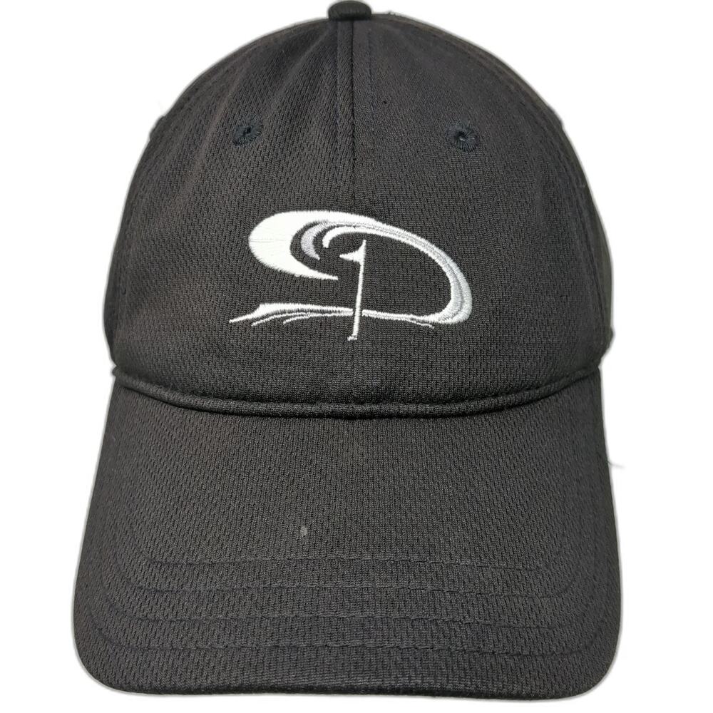 Pukka Baseball Cap Black One Size Diamante Cabo San Lucas Golf Performance Hat